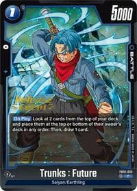 Trunks : Future - FB10-033 - Cross Force Release Event Cards - Dragon Ball Super: Fusion World card
