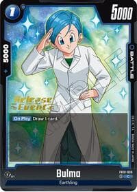 Bulma - Cross Force Release Event Cards - Dragon Ball Super: Fusion World card