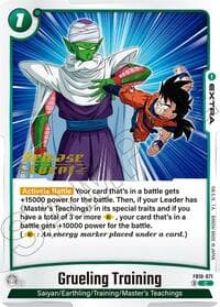Grueling Training - Cross Force Release Event Cards - Dragon Ball Super: Fusion World card