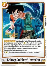 Galaxy Soldiers' Invasion - Cross Force Release Event Cards - Dragon Ball Super: Fusion World card
