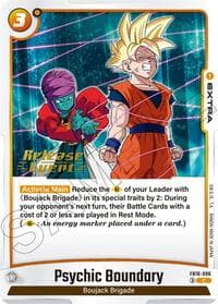 Psychic Boundary - Cross Force Release Event Cards - Dragon Ball Super: Fusion World card