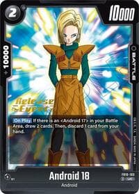 Android 18 - FB10-103 - Cross Force Release Event Cards - Dragon Ball Super: Fusion World card