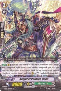 Knight of Verdure, Gene - BT05: Awakening of Twin Blades - Cardfight Vanguard card