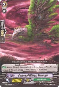 Colossal Wings, Simurgh - BT05: Awakening of Twin Blades - Cardfight Vanguard card