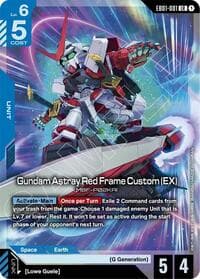 Gundam Astray Red Frame Custom (EX) - Eternal Nexus - Gundam Card Game card
