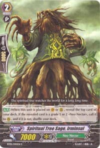 Spiritual Tree Sage, Irminsul - BT05: Awakening of Twin Blades - Cardfight Vanguard card
