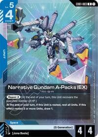 Narrative Gundam A-Packs (EX) - Eternal Nexus - Gundam Card Game card