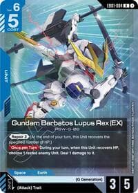 Gundam Barbatos Lupus Rex (EX) - Eternal Nexus - Gundam Card Game card
