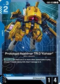 Prototype Asshimar TR-3 "Kehaar" - Eternal Nexus - Gundam Card Game card