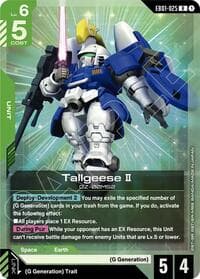 Tallgeese II - Eternal Nexus - Gundam Card Game card