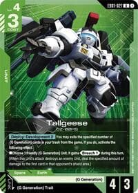Tallgeese - Eternal Nexus - Gundam Card Game card