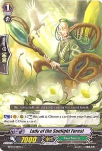 Lady of the Sunlight Forest - BT05: Awakening of Twin Blades - Cardfight Vanguard card