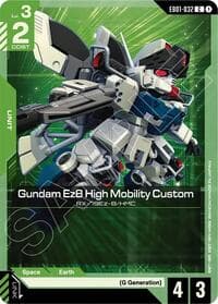 Gundam Ez8 High Mobility Custom - Eternal Nexus - Gundam Card Game card