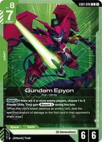 Gundam Epyon - Eternal Nexus - Gundam Card Game card