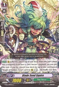 Blade Seed Squire - BT05: Awakening of Twin Blades - Cardfight Vanguard card