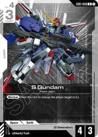 S Gundam - Eternal Nexus - Gundam Card Game card