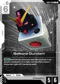 Saikoro Gundam - Eternal Nexus - Gundam Card Game card