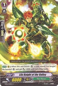 Lily Knight of the Valley - BT05: Awakening of Twin Blades - Cardfight Vanguard card