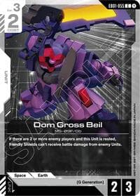Dom Gross Beil - Eternal Nexus - Gundam Card Game card