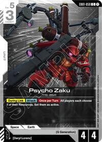 Psycho Zaku - Eternal Nexus - Gundam Card Game card