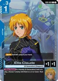 Ellis Claude - Eternal Nexus - Gundam Card Game card