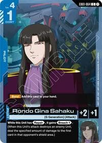 Rondo Gina Sahaku - Eternal Nexus - Gundam Card Game card