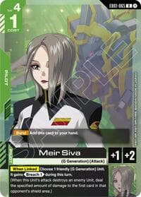 Meir Siva - Eternal Nexus - Gundam Card Game card