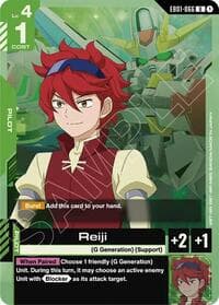 Reiji - Eternal Nexus - Gundam Card Game card
