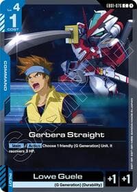 Gerbera Straight - Eternal Nexus - Gundam Card Game card