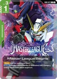 Master League Begins - Eternal Nexus - Gundam Card Game card