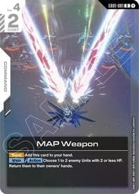 MAP Weapon - Eternal Nexus - Gundam Card Game card