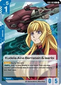 Kudelia Aina Bernstein & Isaribi - Eternal Nexus - Gundam Card Game card