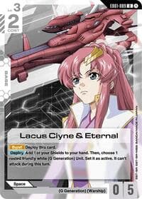 Lacus Clyne & Eternal - Eternal Nexus - Gundam Card Game card
