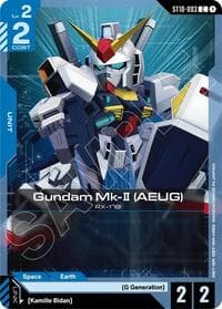 Gundam Mk-II (AEUG) - Starter Deck 10: Generation Pulse - Gundam Card Game card