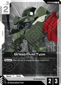 Graze Duel Type - Starter Deck 10: Generation Pulse - Gundam Card Game card