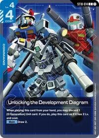 Unlocking the Development Diagram - Starter Deck 10: Generation Pulse - Gundam Card Game card
