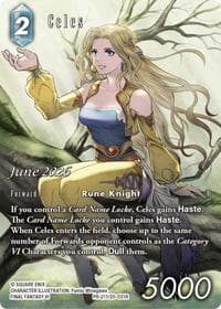 Celes - FF: Promo Cards - Final Fantasy TCG card