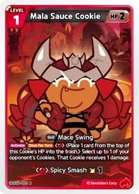 Mala Sauce Cookie - Starter Deck Assortment 2: Legendary Cookie - CookieRun: Braverse TCG card
