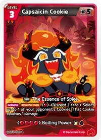 Capsaicin Cookie - Starter Deck Assortment 2: Legendary Cookie - CookieRun: Braverse TCG card