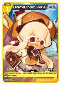 Caramel Choux Cookie - Starter Deck Assortment 2: Legendary Cookie - CookieRun: Braverse TCG card