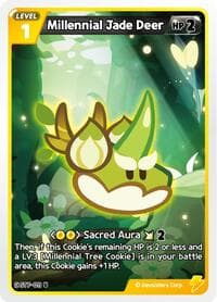 Millennial Jade Deer - Starter Deck Assortment 2: Legendary Cookie - CookieRun: Braverse TCG card