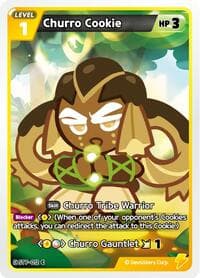 Churro Cookie - Starter Deck Assortment 2: Legendary Cookie - CookieRun: Braverse TCG card