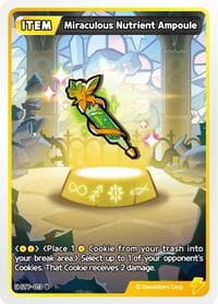 Miraculous Nutrient Ampoule - Starter Deck Assortment 2: Legendary Cookie - CookieRun: Braverse TCG card