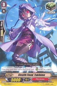 Stealth Fiend, Yukihime - BT05: Awakening of Twin Blades - Cardfight Vanguard card