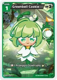 Greenbell Cookie - Starter Deck Assortment 2: Legendary Cookie - CookieRun: Braverse TCG card