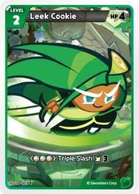Leek Cookie - Starter Deck Assortment 2: Legendary Cookie - CookieRun: Braverse TCG card