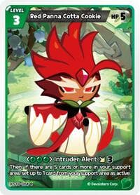 Red Panna Cotta Cookie - Starter Deck Assortment 2: Legendary Cookie - CookieRun: Braverse TCG card