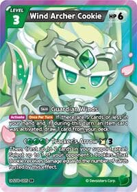 Wind Archer Cookie - Starter Deck Assortment 2: Legendary Cookie - CookieRun: Braverse TCG card