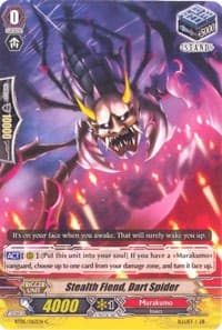 Stealth Fiend, Dart Spider - BT05: Awakening of Twin Blades - Cardfight Vanguard card