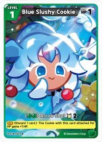 Blue Slushy Cookie - Starter Deck Assortment 2: Legendary Cookie - CookieRun: Braverse TCG card